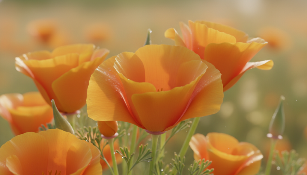 découvrez l'eschscholtzia californica, aussi appelée pavot de californie, une plante reconnue pour ses propriétés apaisantes favorisant un sommeil réparateur naturellement.